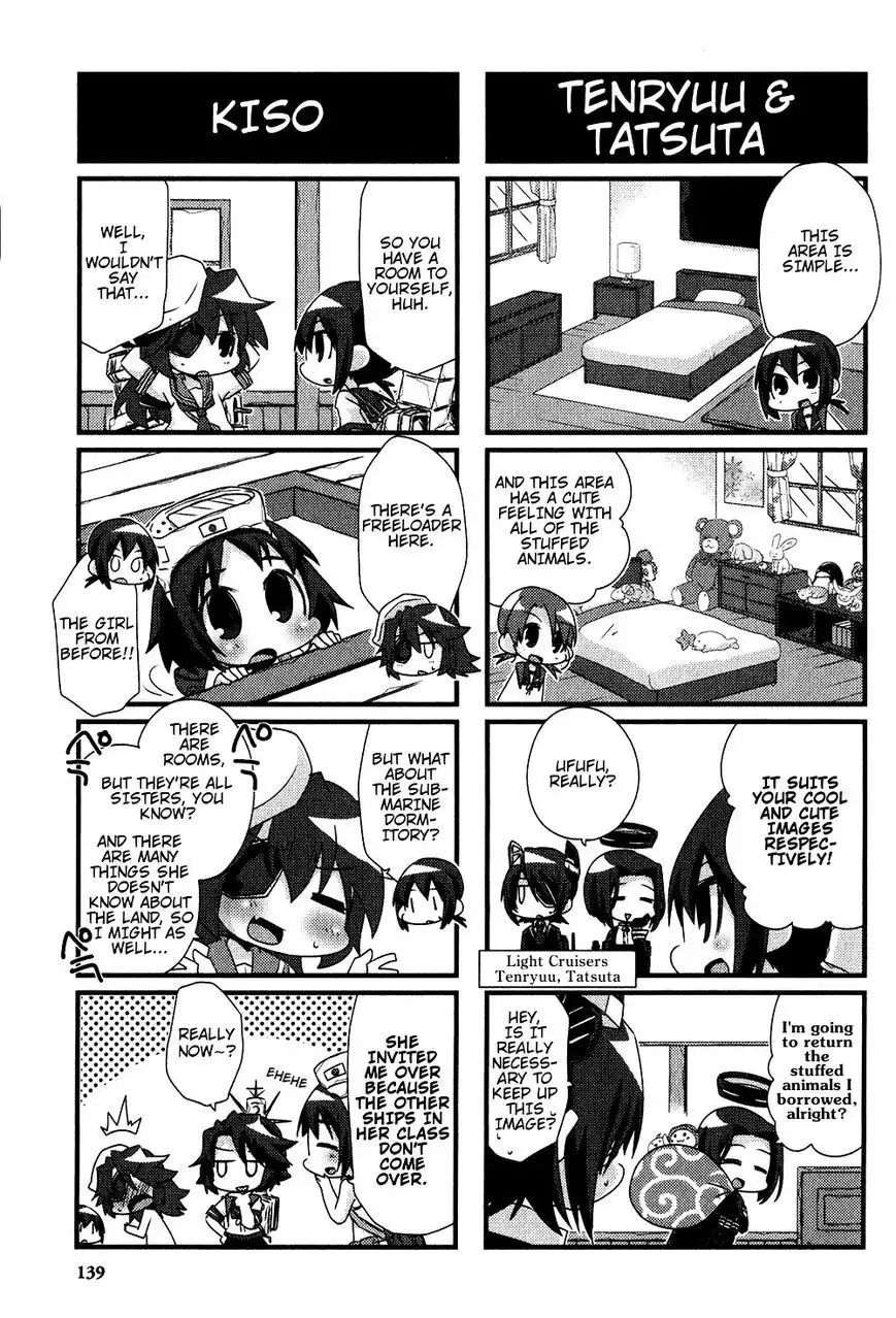 Kantai Collection - Kankore - 4-koma Comic - Fubuki, Ganbarimasu! Chapter 15.5 5